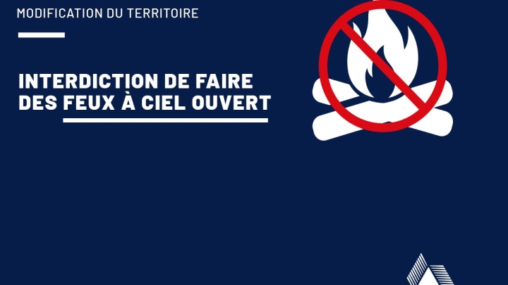 DANGER D'INCENDIE EXTRÊME DANS PLUSIEURS RÉGIONS DU QUÉBEC 