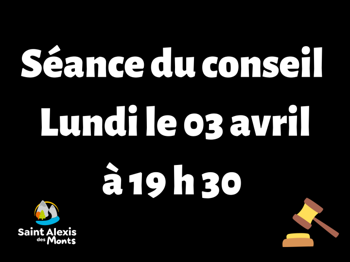 Séance du Conseil