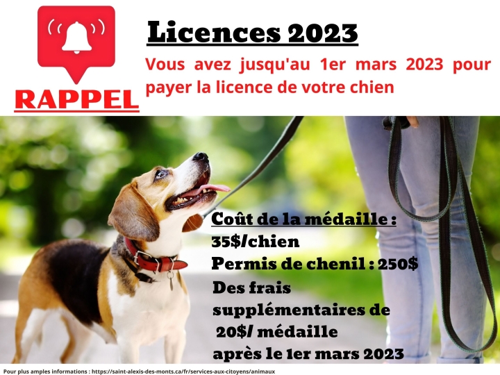 Licences 2023