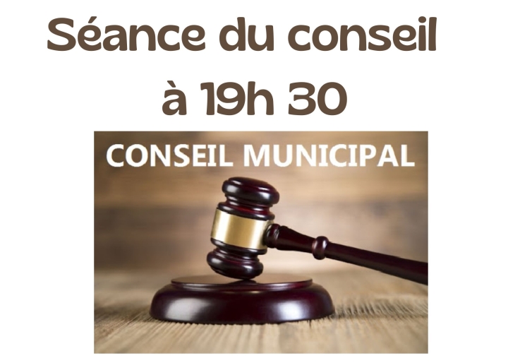 Séance du conseil